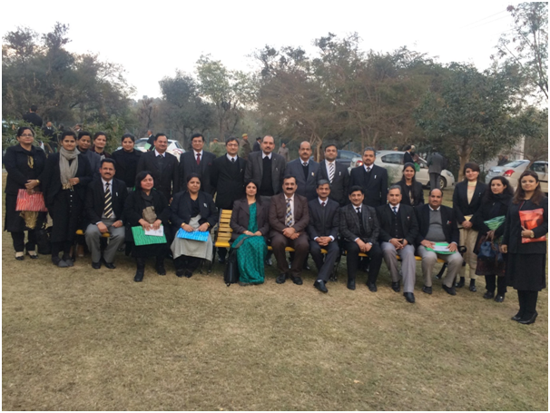 Dr. Seth conducted cyberlaw training at the J &K Judicial Academy